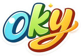 oky ব্র্যান্ডের বাংলা হোম লোগো
